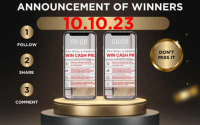 Announcement of Winners